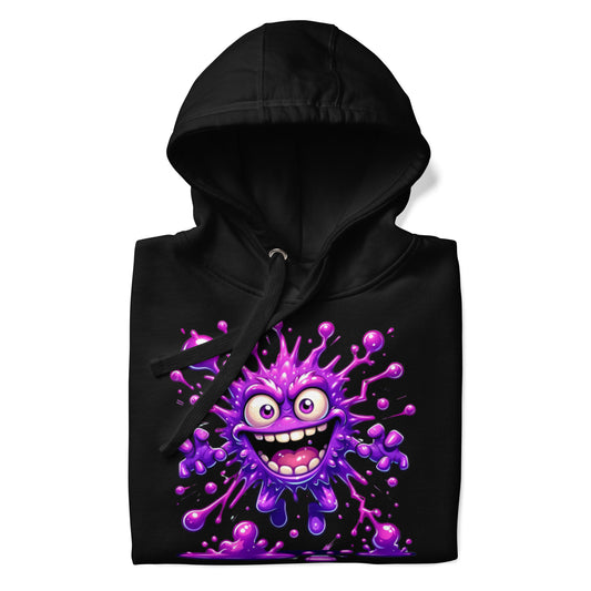 Purple Crack Hoodie